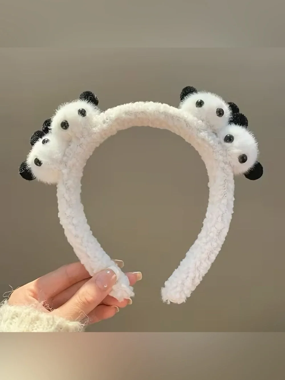 Panda Plush Spa Headband